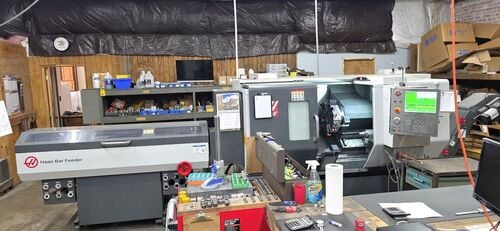 Haas #ST-20T, cnc lathe, 31.7" swing, 10" chuck, 20 HP, 4k RPM, tailstock, parts catcher, Chip Conv., 12 - Image 2