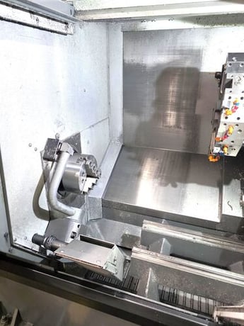 Haas #ST-20T, cnc lathe, 31.7" swing, 10" chuck, 20 HP, 4k RPM, tailstock, parts catcher, Chip Conv., 12 - Image 4