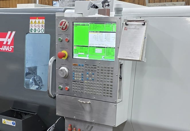 Haas #ST-20T, cnc lathe, 31.7" swing, 10" chuck, 20 HP, 4k RPM, tailstock, parts catcher, Chip Conv., 12 - Image 6