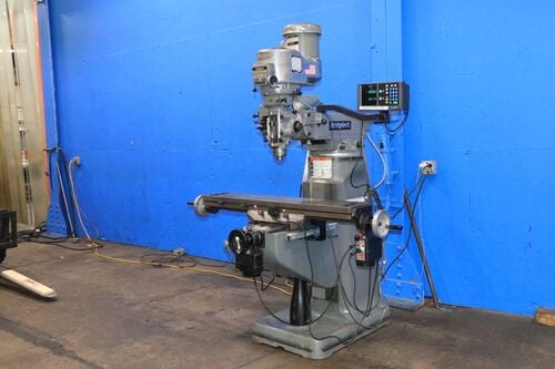 Bridgeport #Series-I, Vert mill, 36" x 12" x 5" travel, 9" x 48" table, 4200 RPM, 2 HP, AcuRite digital read - Image 8