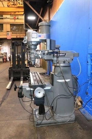 Bridgeport #Series-I, Vert mill, 36" x 12" x 5" travel, 9" x 48" table, 4200 RPM, 2 HP, AcuRite digital read - Image 9