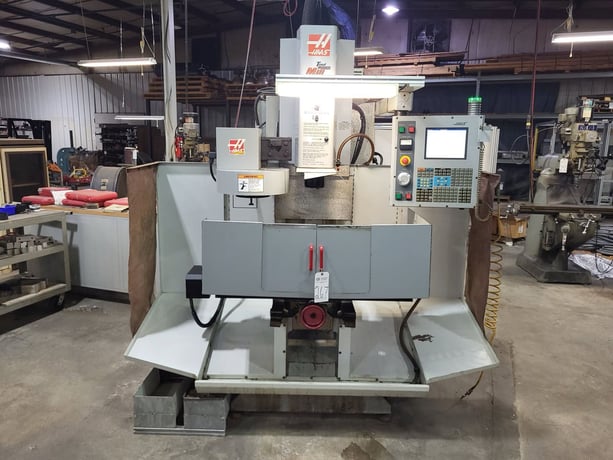 Haas #TM-1, CNC Toolroom Mill, 4 Axis, 30" X, 12" Y, 16" Z, 7.5 HP, 4000 RPM, 230 V., 2003 - Image 1