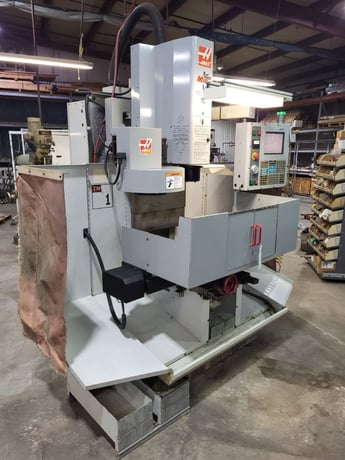 Haas #TM-1, CNC Toolroom Mill, 4 Axis, 30" X, 12" Y, 16" Z, 7.5 HP, 4000 RPM, 230 V., 2003 - Image 4