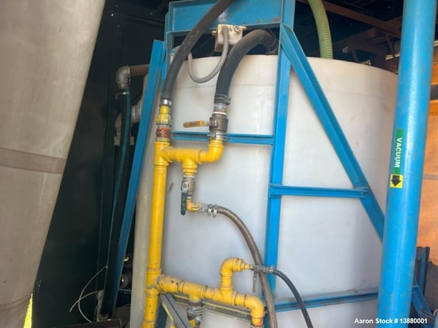 226 sq.ft. Alar #Auto-Vac-6120, Rotary Vacuum Drum Filter, 6' x 12', Trailer-Mounted Mobile Dewatering System - Image 10