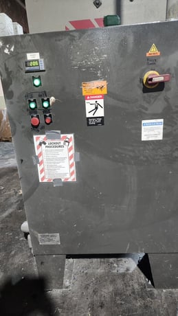 20" x 48" Cumberland #T50120, granulator, 100 HP motor, 5 knife open rotor, 2 bed knives, 2011 - Image 6