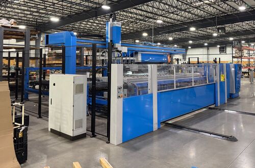 149.6" Prima Power #EBe3820-Express-Bender, panel bending system w/ load/unloader, 157.5" x67" sheet, 2019 - Image 2