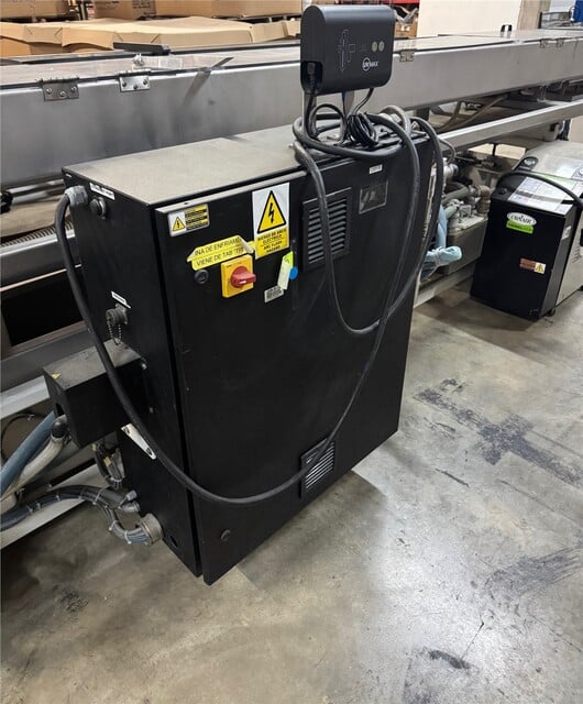Conair #HTMP-24-5, 24' multi-pass vacuum cooling tank, 5 compartments, 2 HP vacuum/recirculation pumps - Image 6