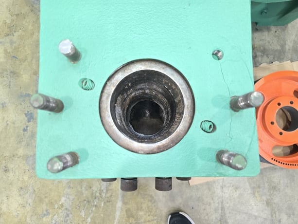 105 HP, Davis Standard #350H-III, gearbox, 17.36:1 ratio, 1.5 service factor, came off 3.5" extruder - Image 5
