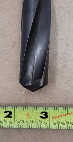 Cle-Forge 55/64" HSS, twist drill, 10.5" OAL - Image 5