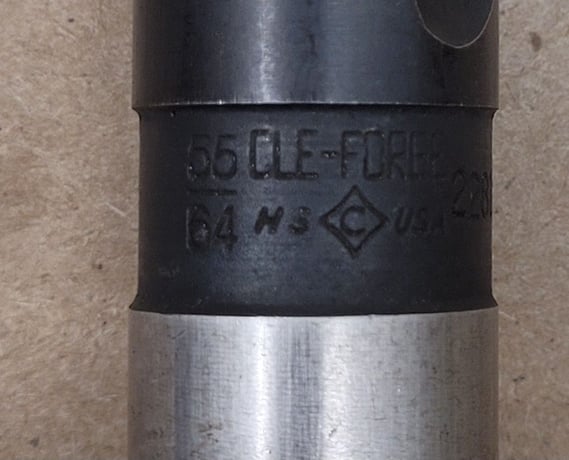 Cle-Forge 55/64" HSS, twist drill, 10.5" OAL - Image 9