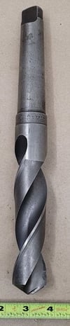 Morse USA 1-13/32" HSS, twist drill, 12" OAL, 4MT shank - Image 3