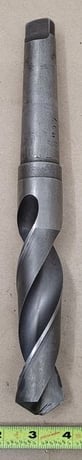 Morse USA 1-13/32" HSS, twist drill, 12" OAL, 4MT shank - Image 4