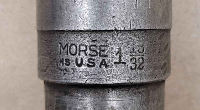 Morse USA 1-13/32" HSS, twist drill, 12" OAL, 4MT shank - Image 7