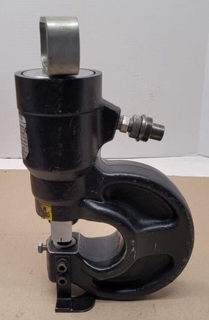 35 Ton, Enerpac #SP35, hydraulic punch, .31"-.81" hole, spring return cylinder, CR400 coupler - Image 6