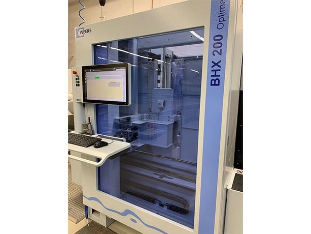 Weeke #BHX-200, CNC Vertical Machining Center, 120" X, 49" Y, 3.1" thickness, Weeke Powertouch, 600 Volt, 2017 - Image 2