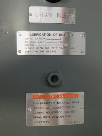 400 HP 1780 RPM Toshiba, Frame N355LL, 2300 Volts, TEFC, TIK - Image 7