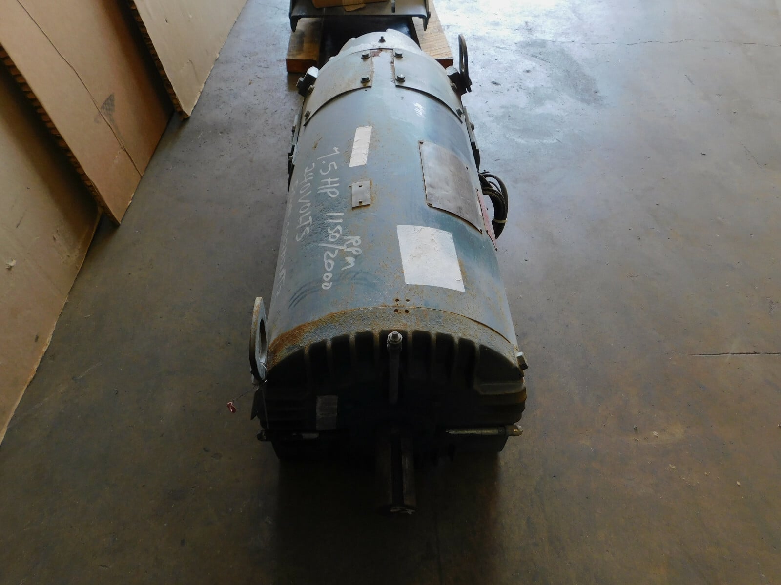 7 HP 1150/2000 RPM GE Allen-Bradley #5CD3, DC, 240 Volts, TENV, Shunt, CD2812ATZ - Image 3