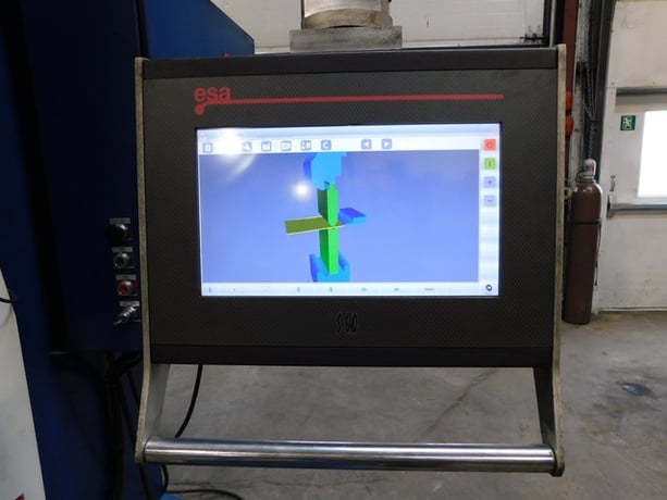 90 Ton, Standard #EV90-6, Press Brake, 6' overall, 53" between housing, 8" stroke, 8" throat, 15" open, 10 - Image 9