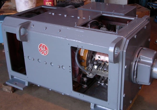 400 HP 1150-1750 RPM General Electric 5cd434ka806c805, Frame 4358, DPFG, 500 Volts - Image 2