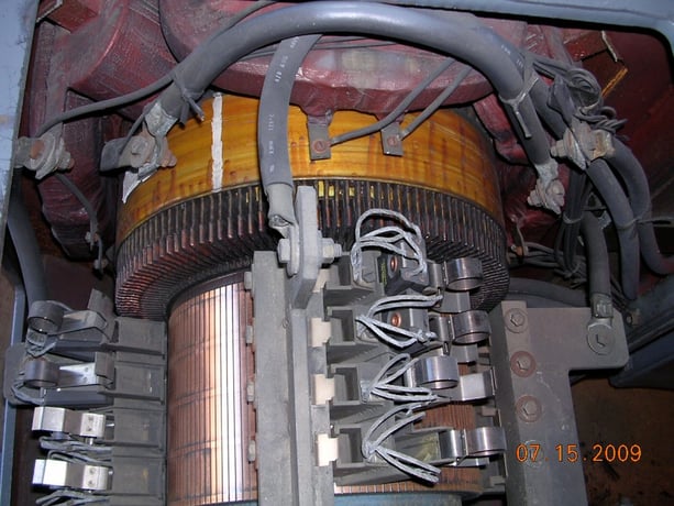 400 HP 1150-1750 RPM General Electric 5cd434ka806c805, Frame 4358, DPFG, 500 Volts - Image 3