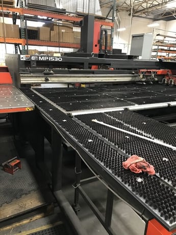 Amada #MP1530NJ, load / unload system, 5' x 10' sheet, 2008 - Image 3
