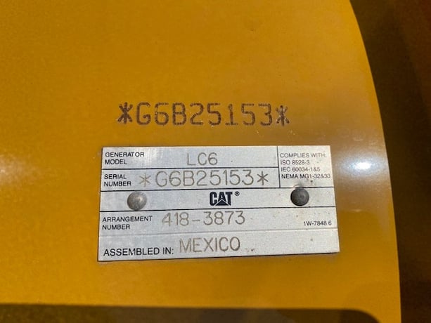 400 KW Caterpillar #C13, diesel generator set, 277/480 Volts, 3-phase, 1371 hours, 609 HP @ 1800 RPM, Tier 3 - Image 7