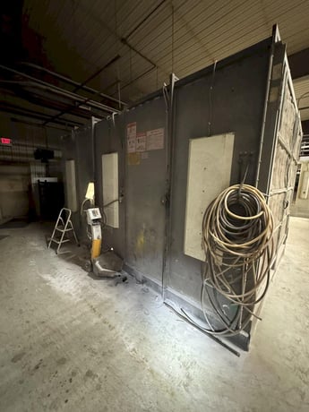 Global, Spray Booth, 100" x 116" x 183", Nordson collector, Gema guns 2x - Image 2