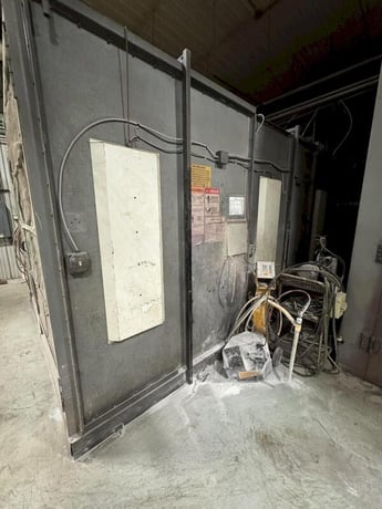 Global, Spray Booth, 100" x 116" x 183", Nordson collector, Gema guns 2x - Image 4