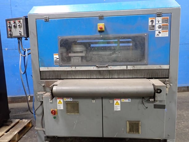 Loewer #DM4TD1000, Deburring Machine, 40", MicroAir cleaner, 480 V., - Image 3