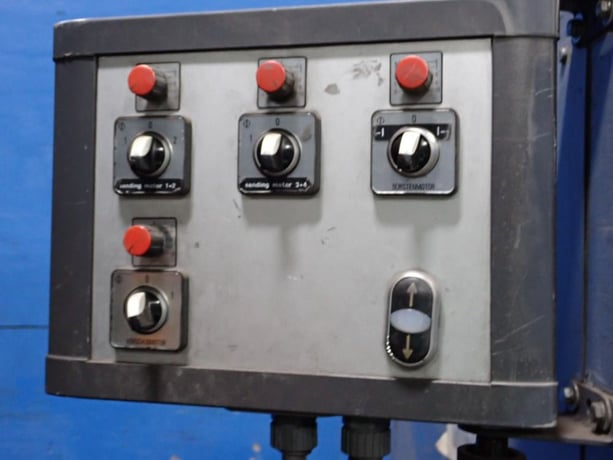 Loewer #DM4TD1000, Deburring Machine, 40", MicroAir cleaner, 480 V., - Image 5
