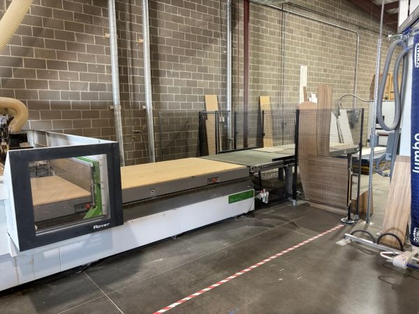 Biesse #Rover-S-FT-1536, CNC Router, 24000 RPM, 17.7 HP, 17 ATC, 12' x 5' table, 2017 - Image 2