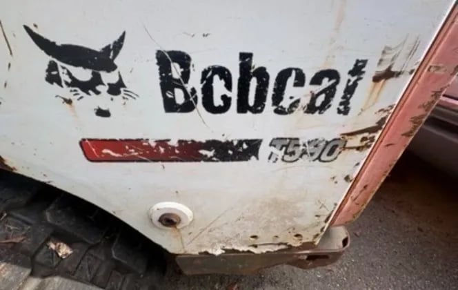 Bobcat #T590, Skid Steer, 2000 hours, 2014 - Image 3