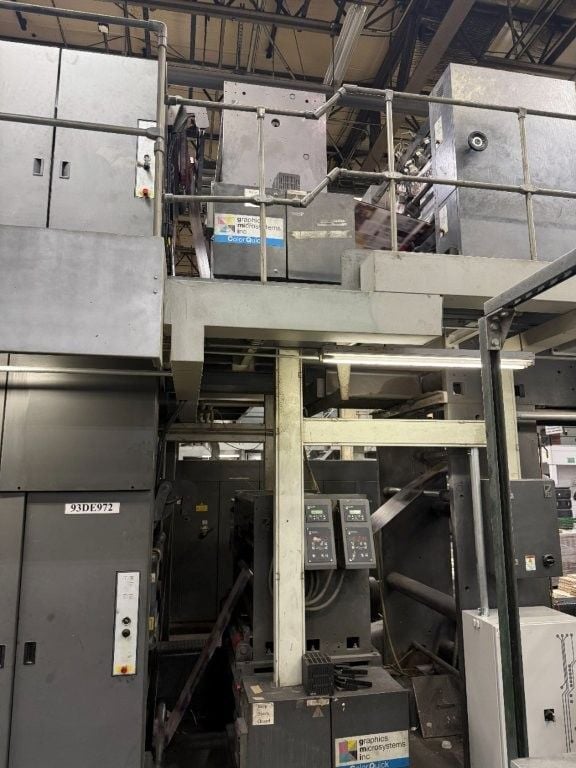 GMI #ColorQuick, Closed-Loop Color Printer, 2 Webs, 38", 8 unit - Image 1