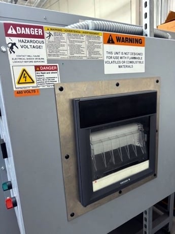 36" width x 36" H x 36" L JPW, 500°F, electric - Image 5