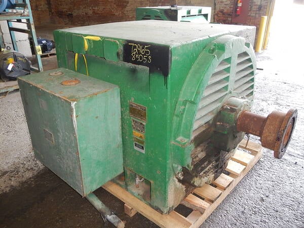 1000 HP 600 RPM General Electric, Frame 8505S, DPSB, 4160 Volts - Image 3