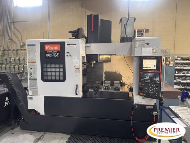 Mazak #Nexus-510C-II, CNC vertical machining center, Mazatrol Matrix Nexus Control, 41.3" X, 20" Y, 20" Z - Image 1