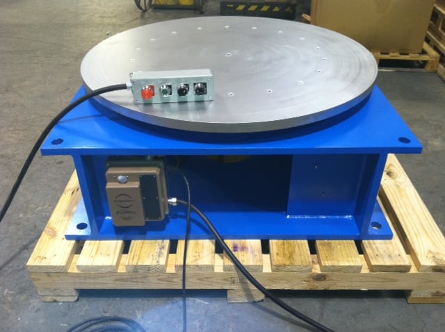 6000 lb. KEC Inc., flat turntable - Image 2