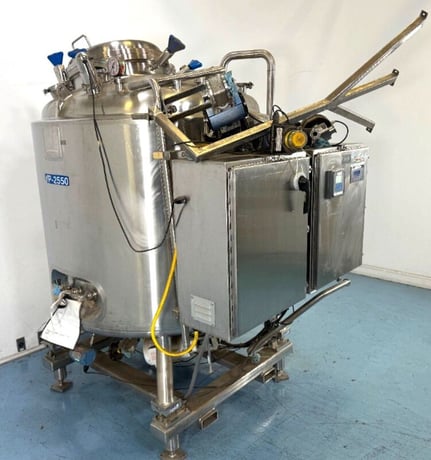 400 gallon Precision Stainless Equipment, Stainless Steel reactor / fermenter, 45 psi / FV @ 300°F, jacket - Image 2