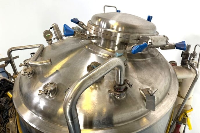 400 gallon Precision Stainless Equipment, Stainless Steel reactor / fermenter, 45 psi / FV @ 300°F, jacket - Image 3