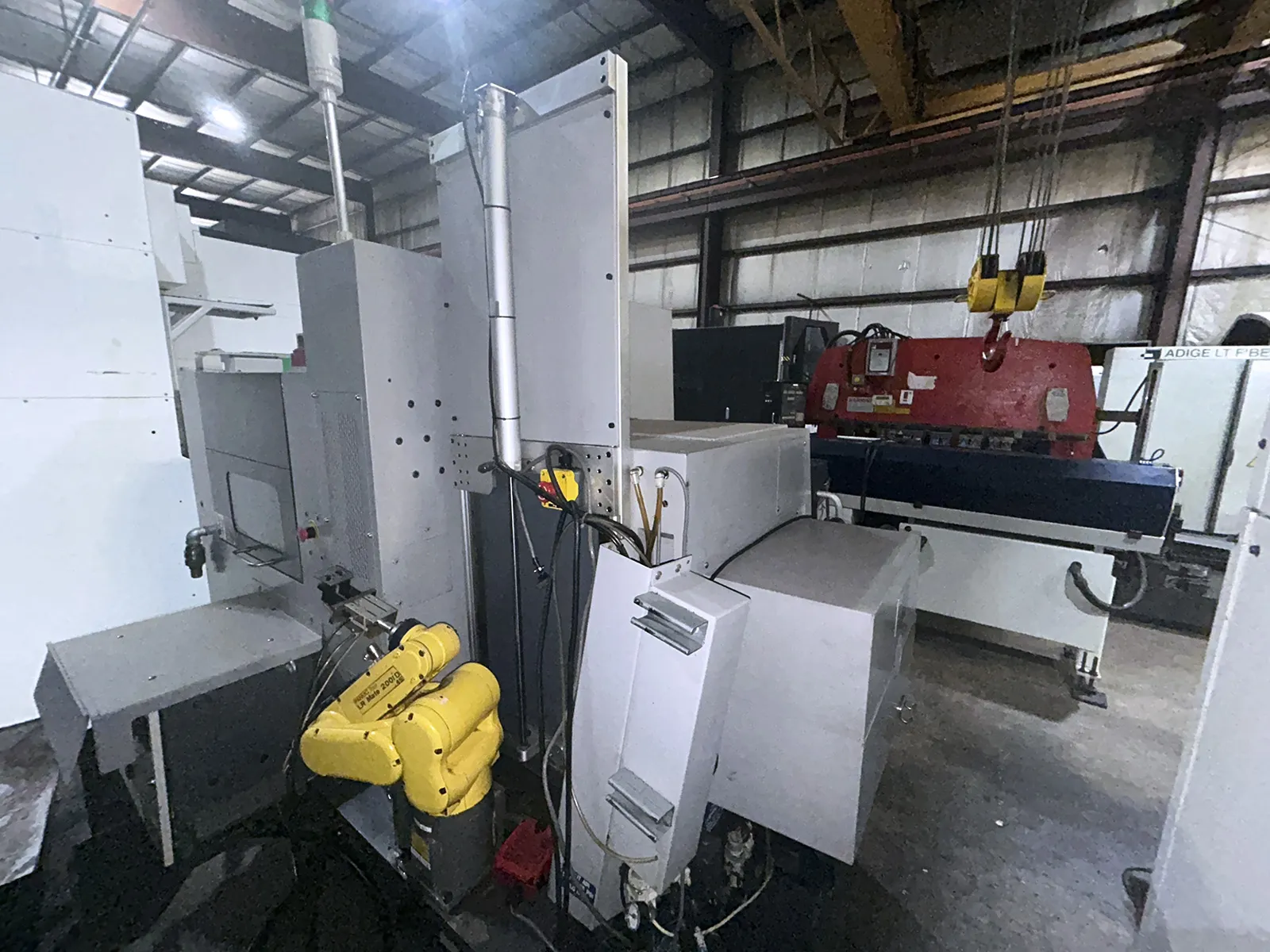 Tsugami #B0325-II, swiss type automatic screw machine, 12.6" length, robot, vibratory bowl feeder, Fanuc - Image 8