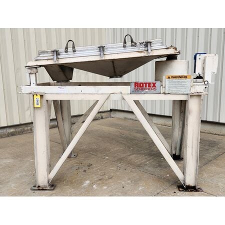 40" X 56" Rotex #3221A-AL/SS, Industrial Single Deck Vibratory Screener, 15.6 sq.ft. screen area, 50" - Image 2