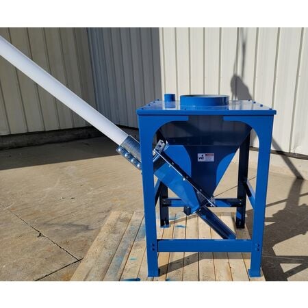 3" diameter x 10' long Carolina Conveying, Mild Steel Flexible Screw Conveyor, 3 HP, 230/460 V. - Image 4