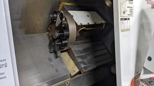 Haas #SL-20, CNC lathe, 3-jaw chuck, 2000 - Image 6