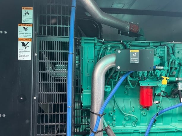 500 KW Cummins #DFEK, diesel generator set, 277/480 Volts, 3-phase, 755 HP @ 1800 RPM, QSX15-G9 engine, Tier - Image 10
