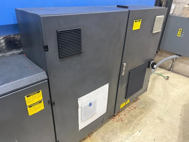 674 Ton, 110 oz., Haitian #MA6000-4500, servo hydraulic horizontal plastic injection molder, 34.65" x 34.65" - Image 10