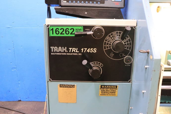 Southwestern Industries #Prototrak-TRL-1745P, CNC Lathe, 17.7" swing, 10.5" swing over cross slide, 45" - Image 8