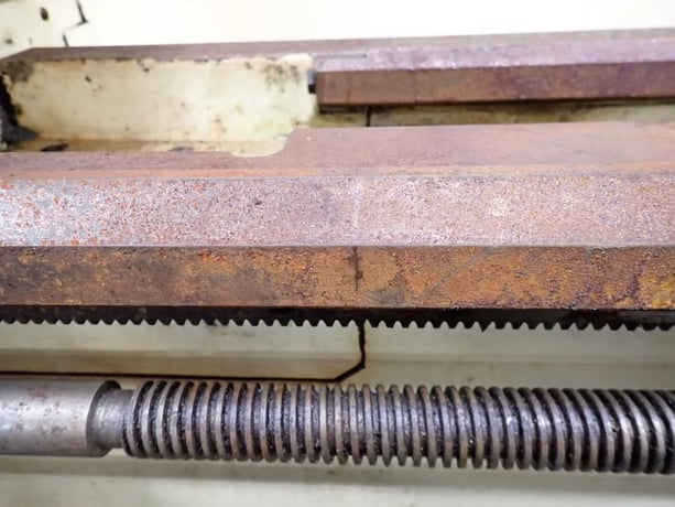 80" x 18" Jet #GH-1880ZX, Gap Bed Lathe, 3.5" bore, 3 jaw 10" chuck, 230/460 V., tailstock - Image 9
