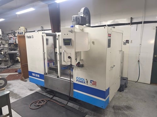 Fadal #VMC-3016-HT, vertical machining center, 30" X, 16" Y, 20" Z, 10000 RPM, 15 HP, 21 automatic tool - Image 1