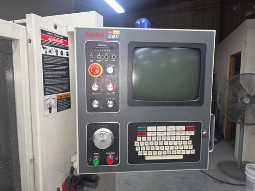 Fadal #VMC-3016-HT, vertical machining center, 30" X, 16" Y, 20" Z, 10000 RPM, 15 HP, 21 automatic tool - Image 5