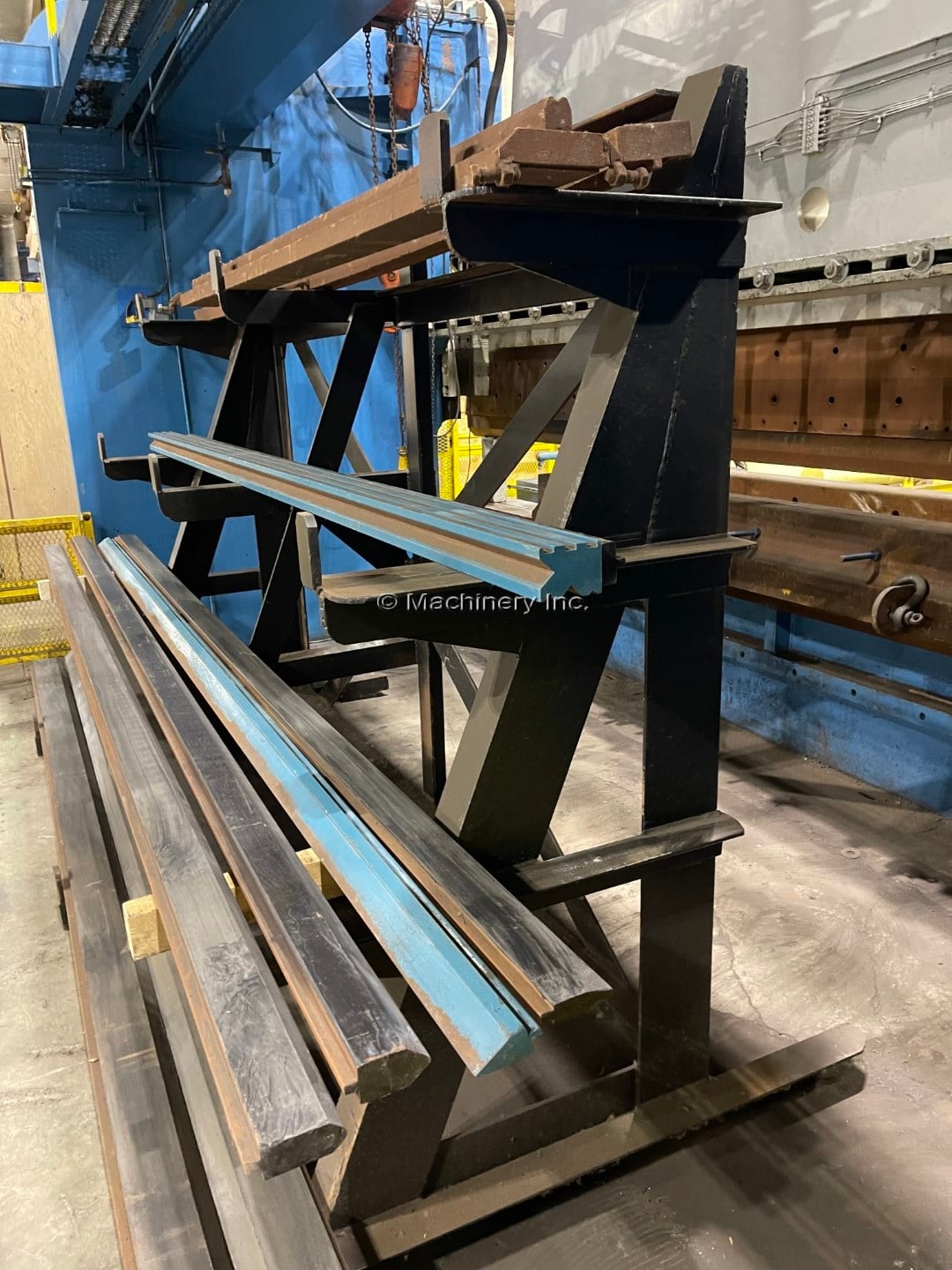 1000 Ton, Pacific #1000-20/18, hydraulic press brake, 20' overall, 216" between housing, #2187 - Image 10